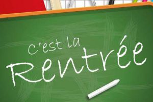 c'est la rentrée!